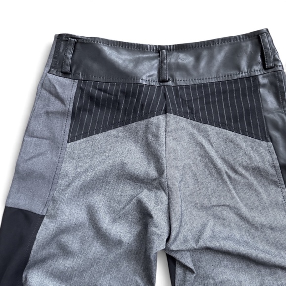 LeGatte Made in Italy Patchwork Mixed-Fabric Pants – IT 42 / US 6 - Picture 7 of 13